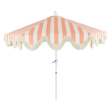 Collins 9 ft. Classic Cottage Tassel Market Patio Umbrella